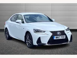 F sport white Used 2017 Lexus IS300h Sport Line Sedan | £18,261 (A bit pricey)