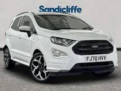 White Used 2020 Ford Ecosport ST-Line SUV | £10,479 (Fair price)
