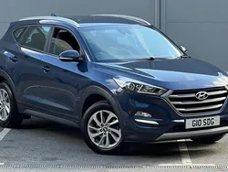 Blue Used 2017 Hyundai Tucson SE SUV | £11,495 (Fair price)