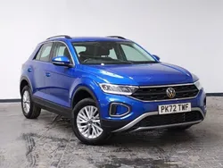Blue Used 2022 VW T-Roc Life SUV | £22,298 (Fair price)