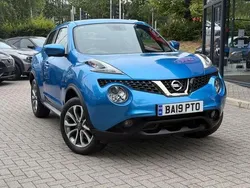 Blue Used 2019 Nissan Juke Tekna SUV | £11,690 (Fair price)