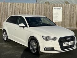 White Used 2020 Audi A3 e-tron Business Hatchback | £13,750 (Super price)