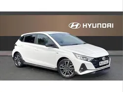 White Used 2023 Hyundai i20 N Line Hatchback | £16,158 (Fair price)