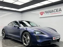 Blue Used 2020 Porsche Taycan Performance Package Sedan | £47,495 (Expensive)