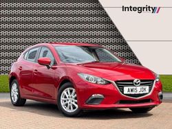 Red Used 2015 Mazda 3 Hatchback | £6,550 (A bit pricey)