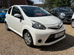 White Used 2012 Toyota Aygo Hatchback | £3,490 (Fair price)