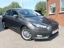 Grey Used 2017 Ford Focus Zetec Hatchback | £8,495 (Fair price)