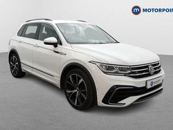 White Used 2021 VW Tiguan R-line SUV | £23,699 (Fair price)