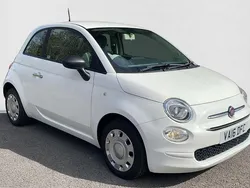 White Used 2016 Fiat 500 Pop Hatchback | £4,495 (Fair price)