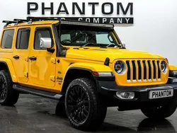 Used 2018 Jeep Wrangler Unlimited Overland SUV | £32,990 (Expensive)