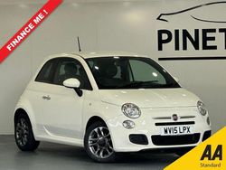 White Used 2015 Fiat 500 S Hatchback | £3,999 (Good price)