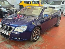 Blue Used 2007 VW Eos Sportline Cabriolet | £3,995 (Fair price)