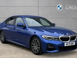 Blue Used 2021 BMW 330 M Sport Sedan | £24,495 (Good price)