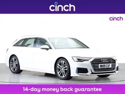 White Used 2019 Audi A6 S-Line Estate | £24,689 (Good price)