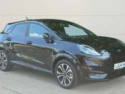 Black Used 2024 Ford Puma ST-Line SUV | £19,655 (Fair price)