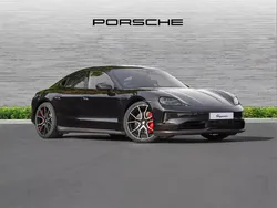 Black New 2025 Porsche Taycan Sedan | £109,990