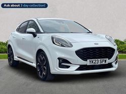 White Used 2023 Ford Puma Gen-E ST-Line X Hatchback | £16,595 (Fair price)