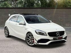 White Used 2016 Mercedes A45 AMG AMG Hatchback | £18,400 (Fair price)
