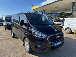 Black Used 2022 Ford Transit Custom Limited Van | £16,750 (Fair price)