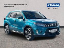 Metallic atlantis turquoise pearl Used 2023 Suzuki Vitara SZ5 SUV | £17,250 (Fair price)