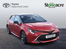 Red/black Used 2021 Toyota Corolla Hatchback | £19,500