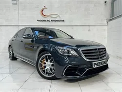 Blue Used 2018 Mercedes S63L AMG Executive Sedan | £89,999
