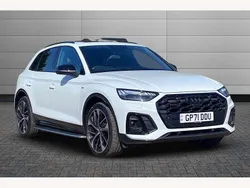 White Used 2021 Audi Q5 Advanced SUV | £44,995 (Expensive)