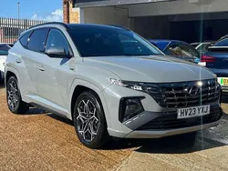 Grey Used 2023 Hyundai Tucson N Line SUV | £25,011 (Fair price)