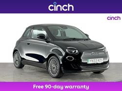 Black Used 2022 Fiat 500e Icon Hatchback | £11,349 (Fair price)