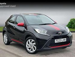 Eclipse black Used 2023 Toyota Aygo PURE Hatchback | £11,250 (Fair price)