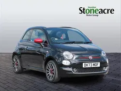 Black Used 2023 Fiat 500 Red Cabriolet | £12,297 (Fair price)