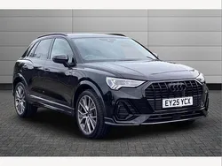 Mythos black Used 2025 Audi Q3 Black Edition SUV | £35,650 (Fair price)
