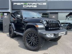 Black Used 2020 Jeep Wrangler Sahara SUV | £35,990 (Expensive)