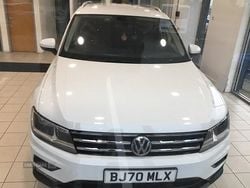 White Used 2021 VW Tiguan Allspace Match SUV | £22,995 (Fair price)