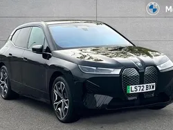 Black sapphire Used 2022 BMW iX M Sport SUV | £51,349 (Fair price)