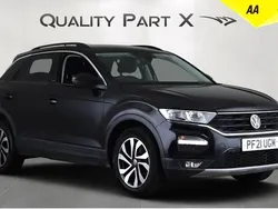 Black Used 2021 VW T-Roc Active SUV | £13,580 (Fair price)