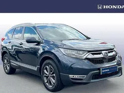 Metallic cosmic blue Used 2021 Honda CR-V Hybrid SUV | £21,674 (Fair price)