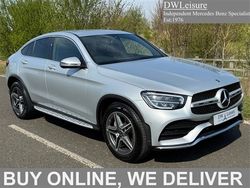 Silver Used 2020 Mercedes GLC220 AMG line Coupe | £27,995 (Fair price)