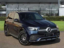 Blue Used 2022 Mercedes GLE450 AMG AMG line SUV | £47,995 (Good price)