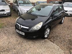 Black Used 2008 Vauxhall Corsa Hatchback | £995 (Fair price)