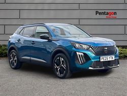 Blue Used 2025 Peugeot 2008 Allure SUV | £20,399 (Fair price)