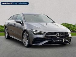 Grey Used 2024 Mercedes CLA220 AMG Line Premium Sedan | £30,800 (A bit pricey)