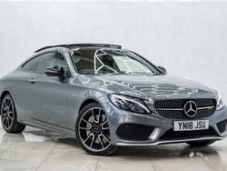 Grey Used 2018 Mercedes C43 AMG Premium Coupe | £24,495 (Good price)