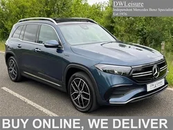 Blue Used 2022 Mercedes EQB300 AMG Line Premium SUV | £24,995
