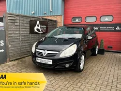 Black metallic Used 2009 Vauxhall Corsa Design Edition Hatchback | £3,750 (Fair price)