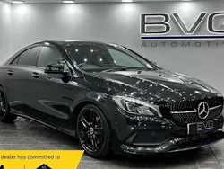 Black Used 2017 Mercedes CLA220 AMG line Sedan | £11,994 (Good price)