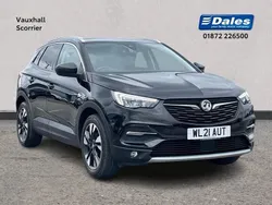 Diamond black Used 2021 Vauxhall Grandland X Edition SUV | £15,995 (Fair price)
