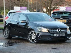 Black Used 2018 Mercedes A200 AMG line Hatchback | £10,980 (Good price)