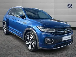 Blue Used 2022 VW T-Cross R-line SUV | £20,927 (Fair price)