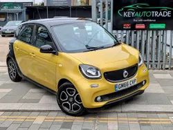 Yellow Used 2017 Smart ForFour Prime Hatchback | £6,999 (A bit pricey)